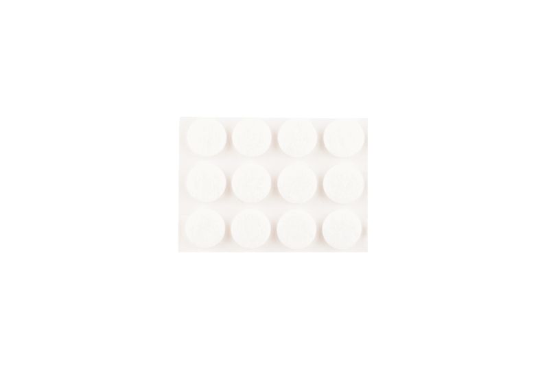 262021 Møbelfilt selvklebende hvit (a)